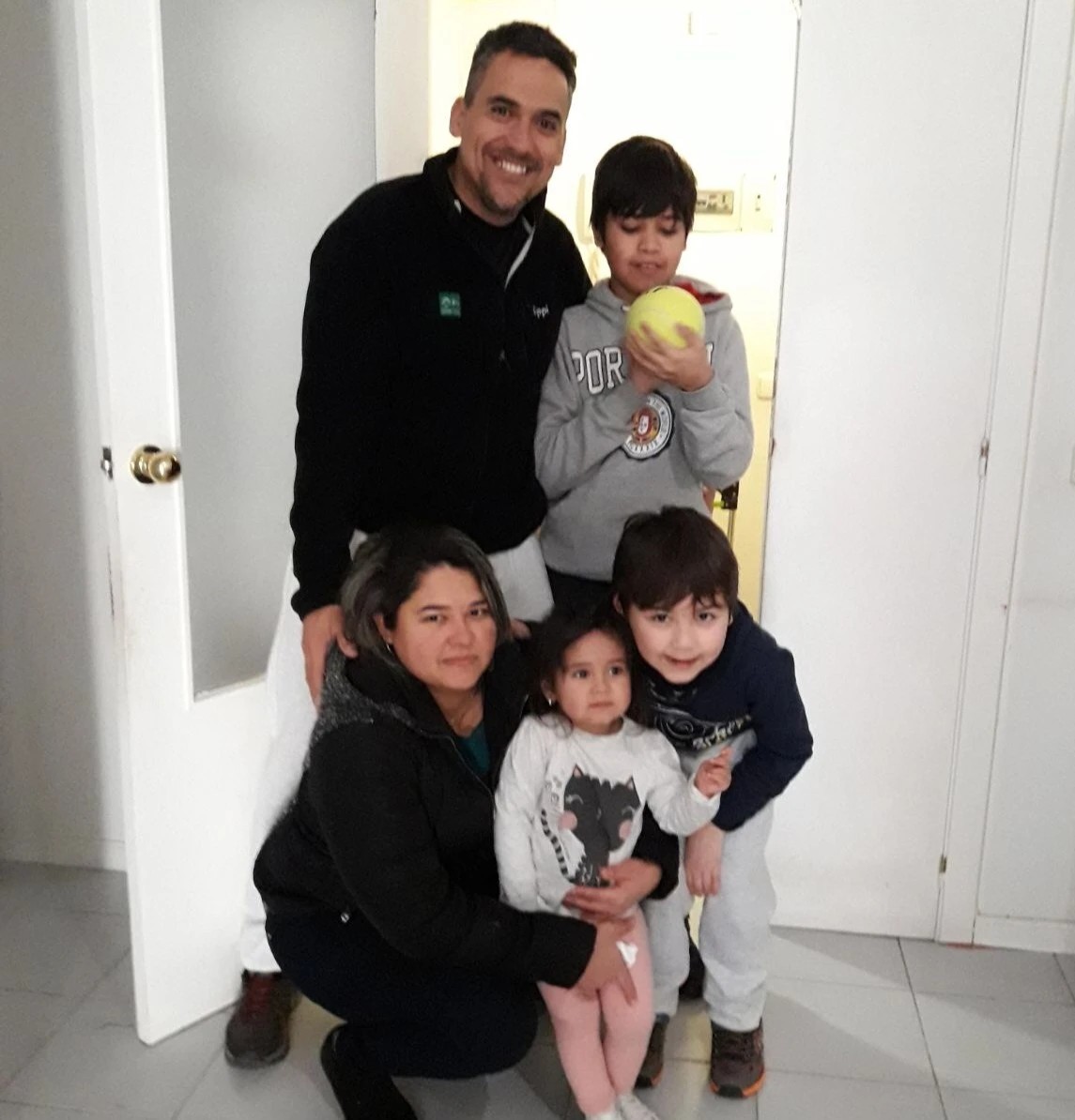 La familia de Martín tiene un nuevo hogar