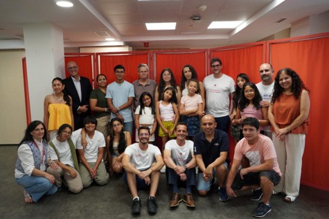 Encuentro de familias, voluntariado y equipo de la Fundación